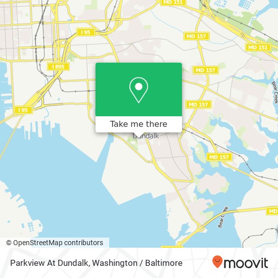 Mapa de Parkview At Dundalk