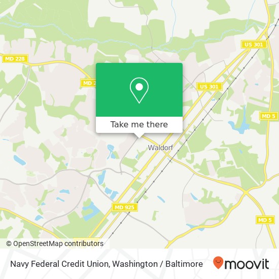 Navy Federal Credit Union map