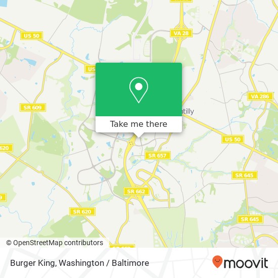 Burger King map