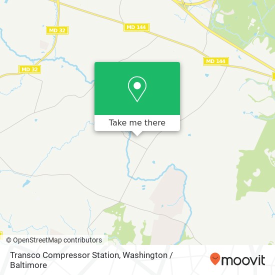 Transco Compressor Station map