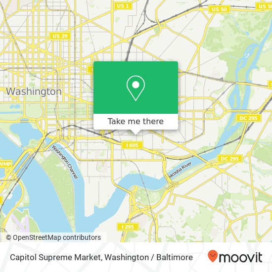 Capitol Supreme Market map