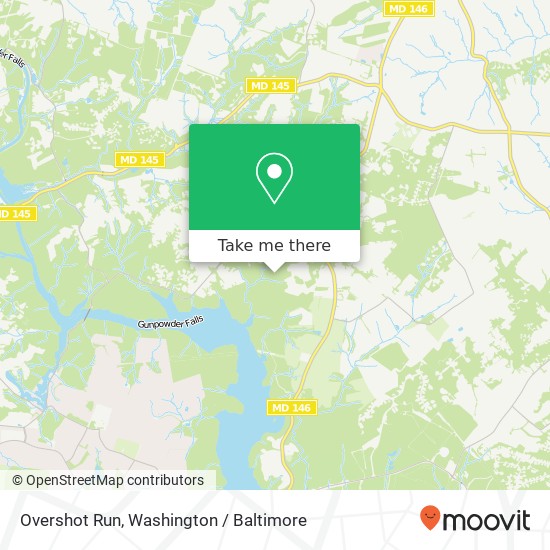 Mapa de Overshot Run