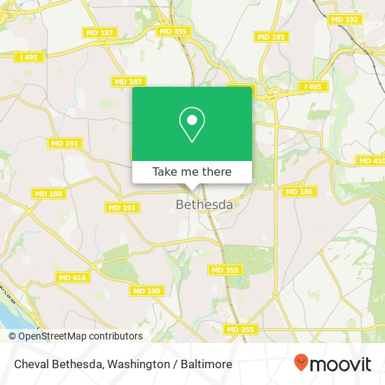 Cheval Bethesda map