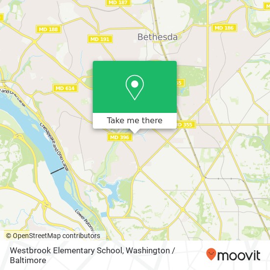 Mapa de Westbrook Elementary School