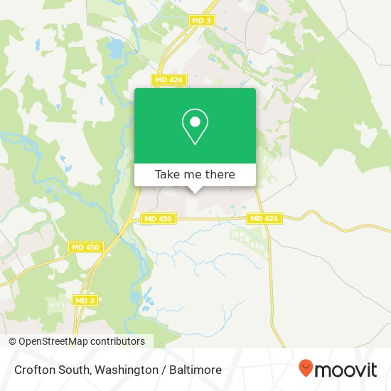 Mapa de Crofton South