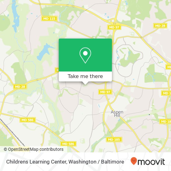 Childrens Learning Center map