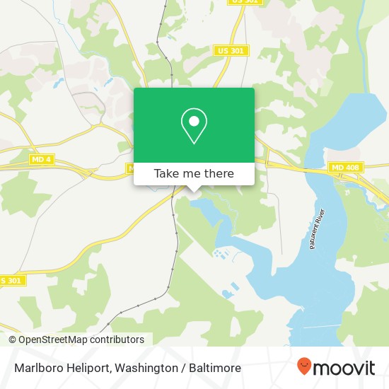Mapa de Marlboro Heliport
