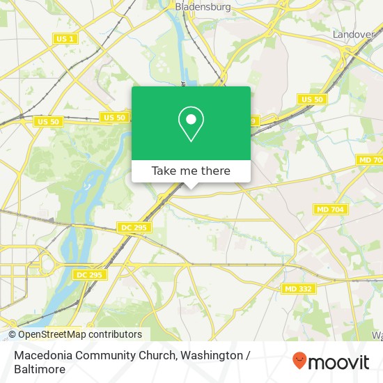 Mapa de Macedonia Community Church