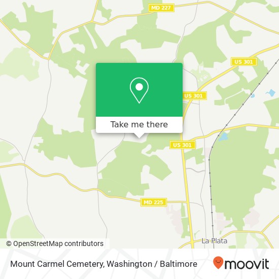 Mount Carmel Cemetery map