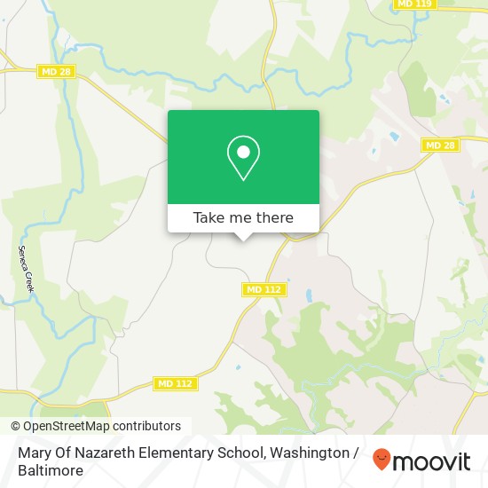 Mapa de Mary Of Nazareth Elementary School