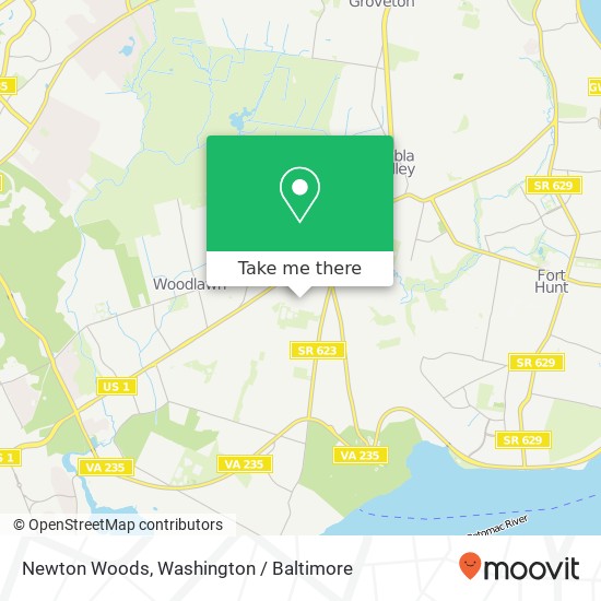 Newton Woods map