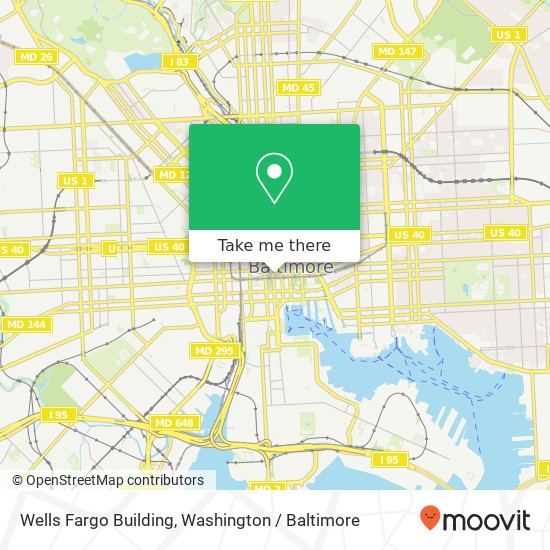 Wells Fargo Building map