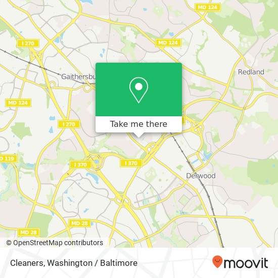 Cleaners map