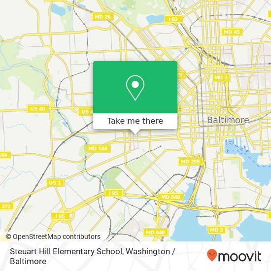 Mapa de Steuart Hill Elementary School