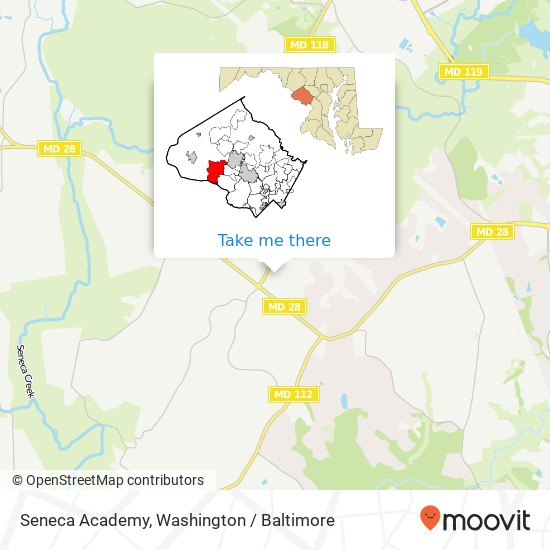 Mapa de Seneca Academy