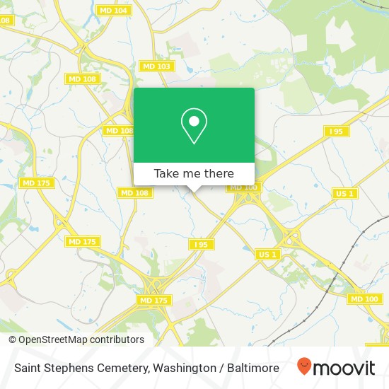 Mapa de Saint Stephens Cemetery