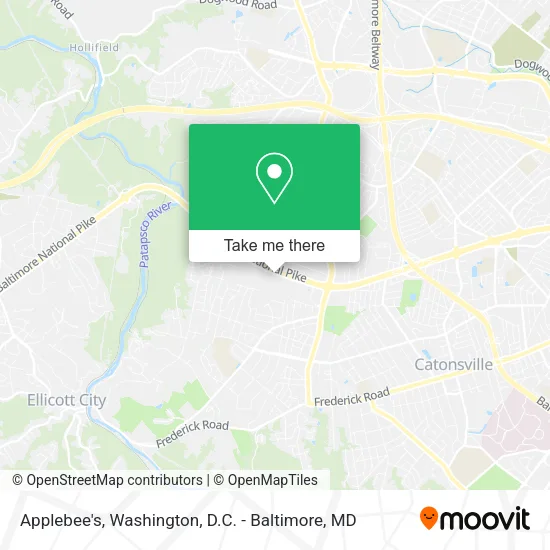 Mapa de Applebee's
