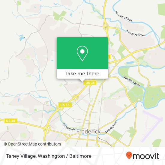 Mapa de Taney Village