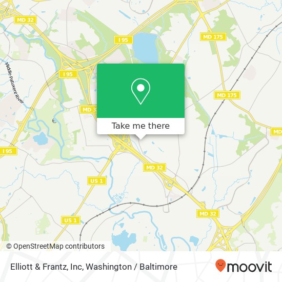 Mapa de Elliott & Frantz, Inc