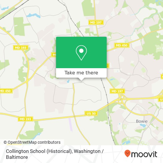 Mapa de Collington School (Historical)