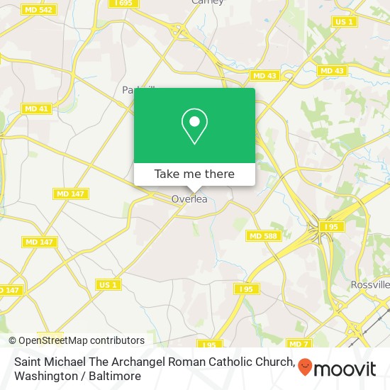 Saint Michael The Archangel Roman Catholic Church map