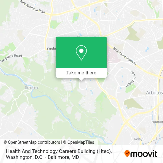 Health And Technology Careers Building (Htec) map