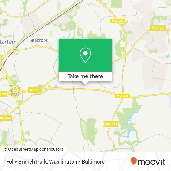 Mapa de Folly Branch Park
