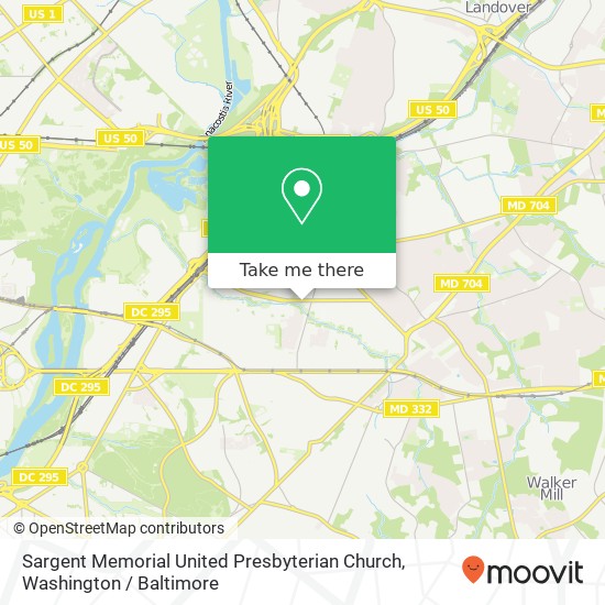 Sargent Memorial United Presbyterian Church map