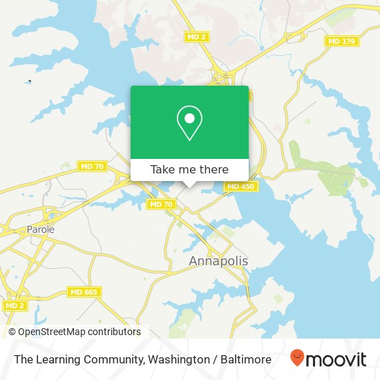 Mapa de The Learning Community