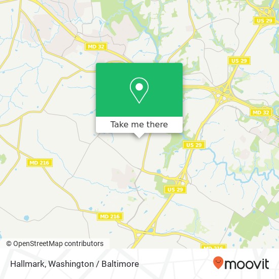 Hallmark map