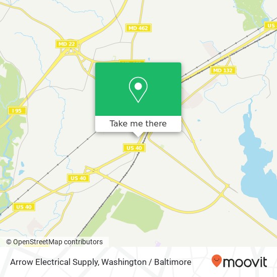 Arrow Electrical Supply map