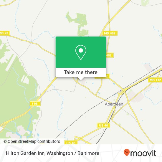 Mapa de Hilton Garden Inn