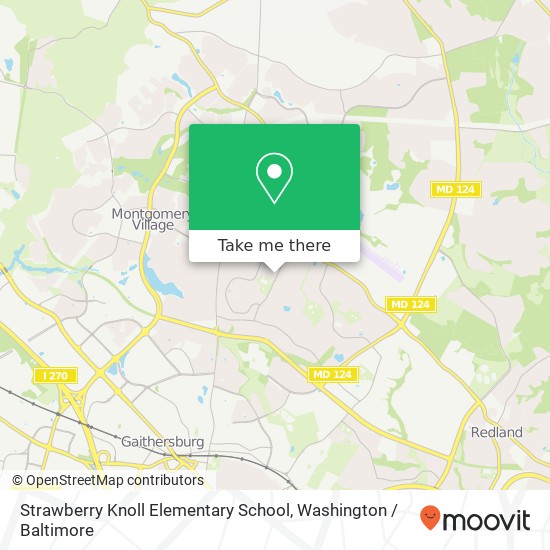 Strawberry Knoll Elementary School map