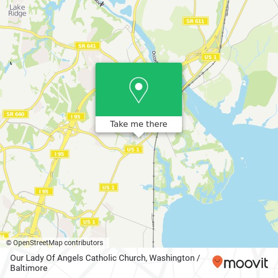 Mapa de Our Lady Of Angels Catholic Church