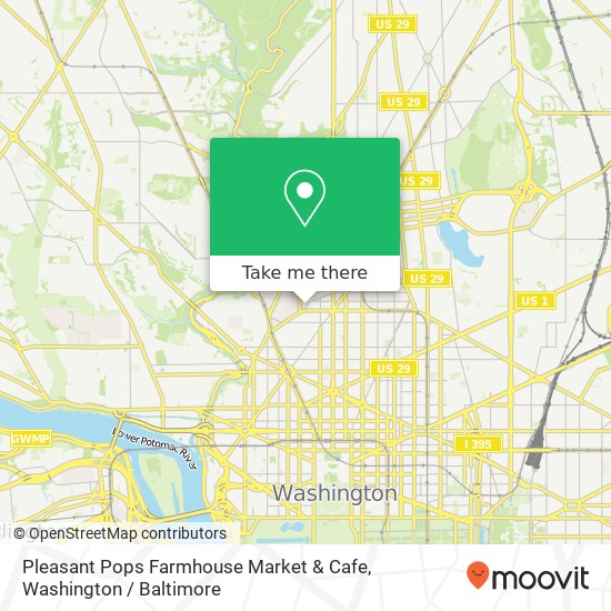 Mapa de Pleasant Pops Farmhouse Market & Cafe