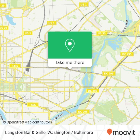 Mapa de Langston Bar & Grille