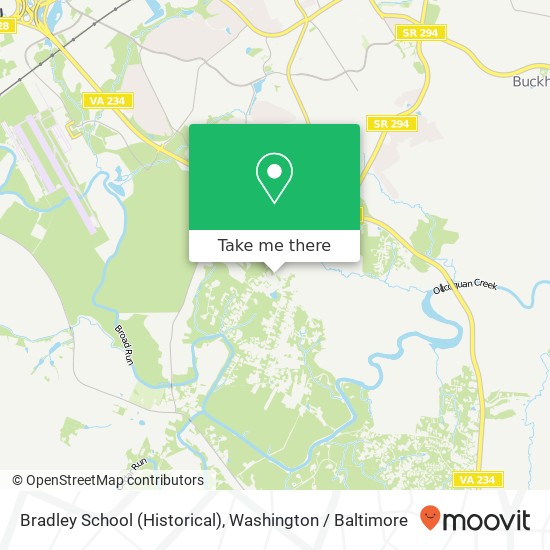 Bradley School (Historical) map