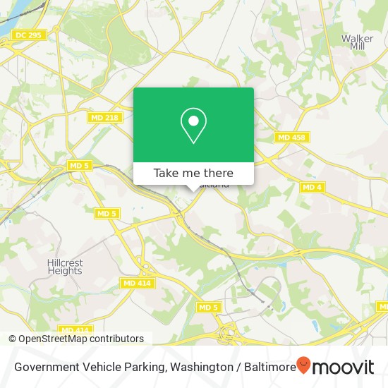 Mapa de Government Vehicle Parking