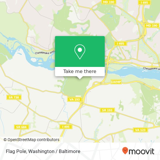 Flag Pole map