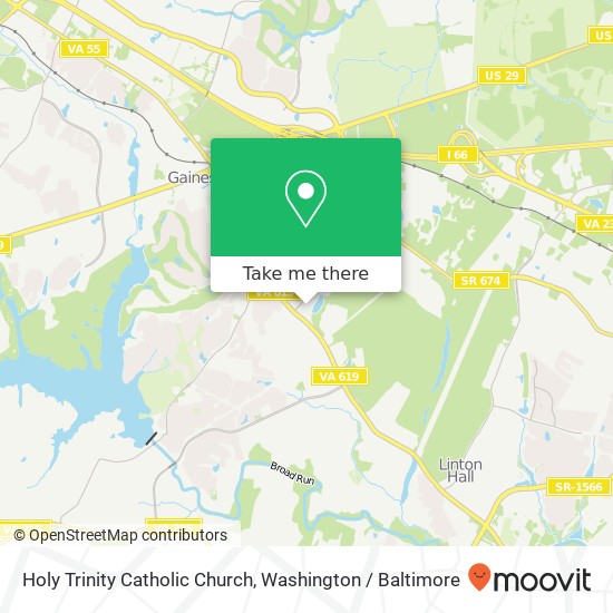 Mapa de Holy Trinity Catholic Church