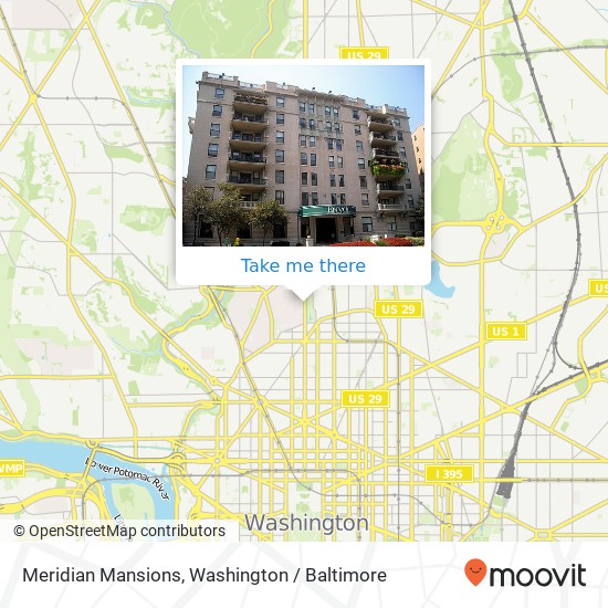Meridian Mansions map