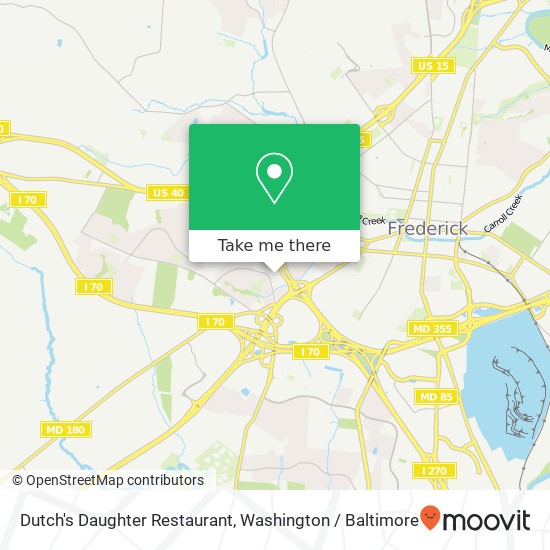 Dutch's Daughter Restaurant map