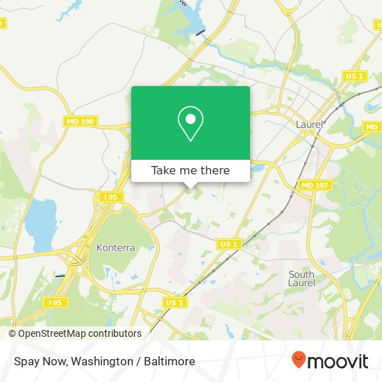 Spay Now map