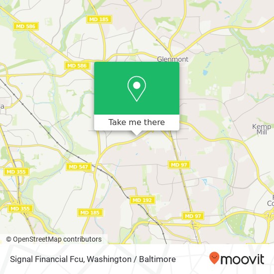 Signal Financial Fcu map