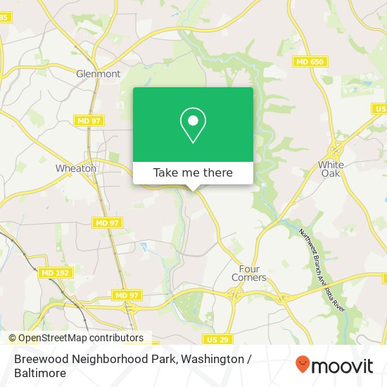 Mapa de Breewood Neighborhood Park