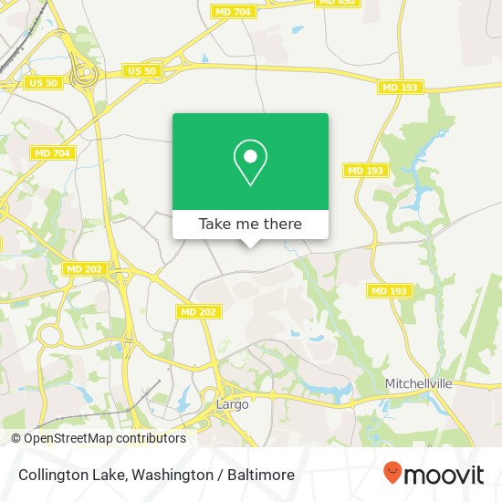 Mapa de Collington Lake