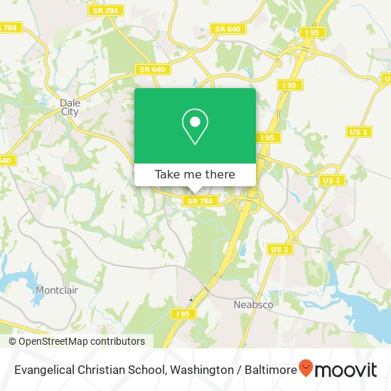 Mapa de Evangelical Christian School