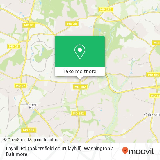 Layhill Rd (bakersfield court layhill), Silver Spring, MD 20906 map