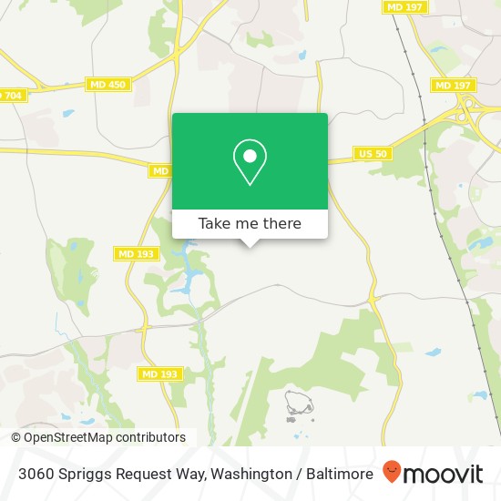 3060 Spriggs Request Way, Bowie (MITCHELLVILLE), MD 20721 map