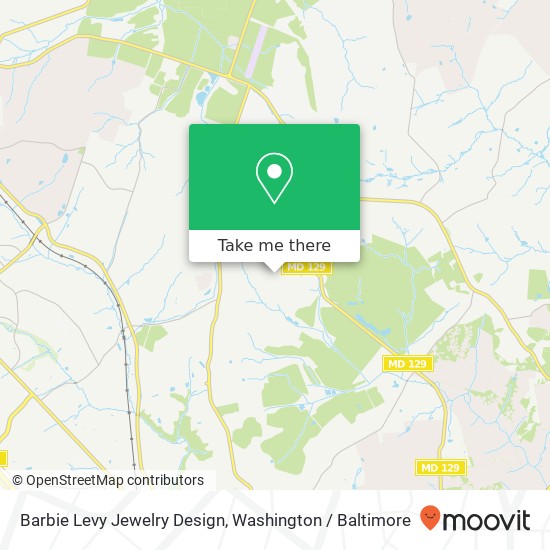 Barbie Levy Jewelry Design, 9 Highpasture Ct map